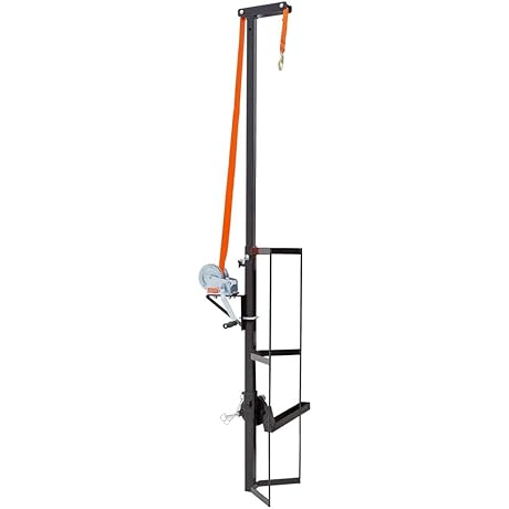 600 lb. Capacity Hitch-Mounted Deer Hoist & Carrier