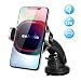 Caferria Wireless Car Charger Mount 15W Fast Charging Qi Charger with Infrared Auto Clamping Windshield Dashboard Air Vent Phone Holder for iPhone X XR Xs Max 8 Plus Samsung Note 9/8 S9+ S8+ Edge S7