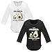 Imagen de Evyre Regalo Dia de la Madre Camiseta Personalizada Mama e Hijo Body Bebe y Pack Divertida Regalo Original Conjunto Familia Aguacate Amor Mother Nombre Aguacate