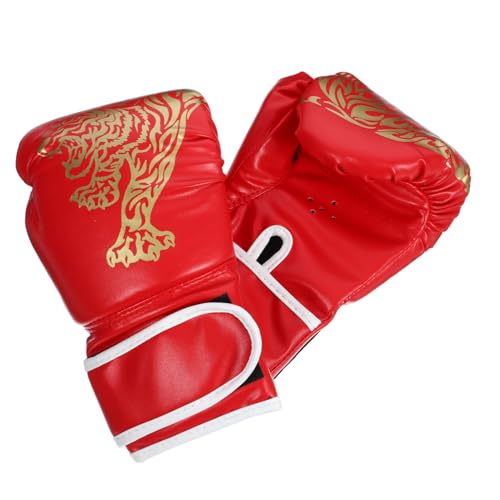 Guantes de boxeo infantiles transpirables Mikikit con ajuste seguro para práctica