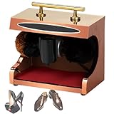 Réservoir d'huile grande capacité : distribution automatique d'huile sans gouttes, la cireuse à chaussures commerciale utilise une buse d'huile de type marbre, dosant la quantité d'huile adéquate sans écoulement ; le couvercle du réservoir d'huile de type boîte ouverte permet également d'ajouter facilement du cirage à tout moment.