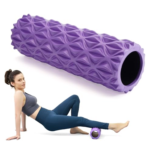 Zmarthumb Foam Roller - 15 inch Deep Tissue Massager for