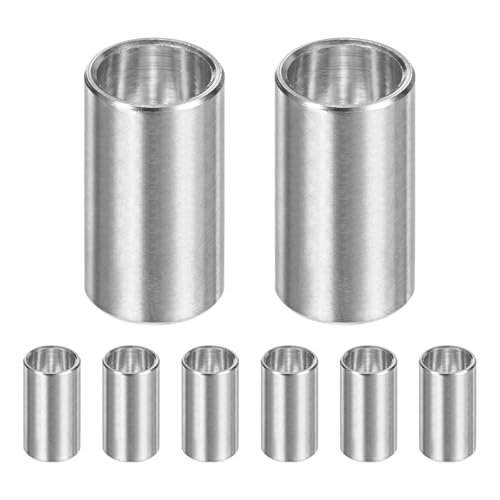 M METERXITY 8PCS M8 304XeXX`[Xy[T[ 8mm ID x 10mm OD x 18mm l ^XN[X^hItubVO s@dグ EhXy[T[ 304XeXX`[ XN[{gpVo[