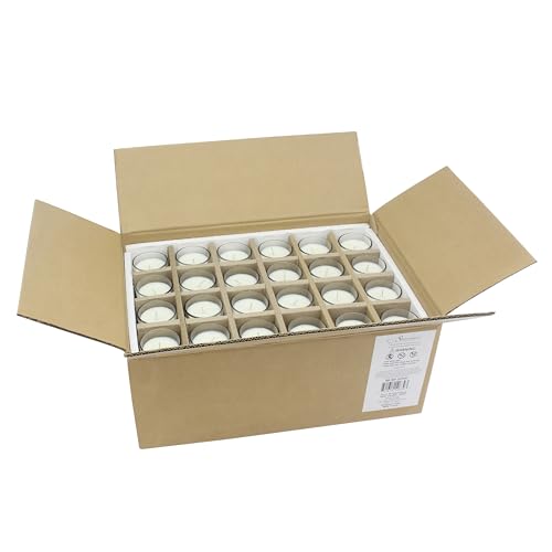 Stonebriar SB-SP-3210A 15 Hour Long Burning Unscented Wax Filled Votive Holders thumb #1