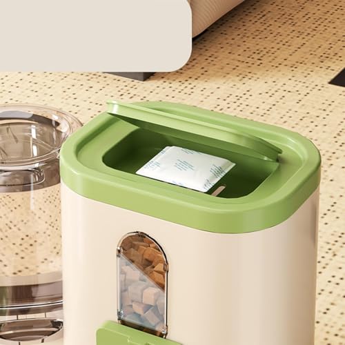 Auto Feeder Futterspender | Wasserspender für Haustiere | Katzenfutter und Wasserspender Set | Automatischer Futterspender und Tränke | Katze Auto Food Dispenser Bowl | Futterspender für