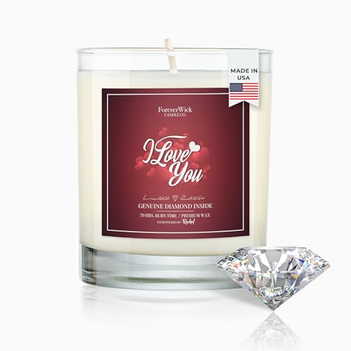 Foreverwick I Love You Candle