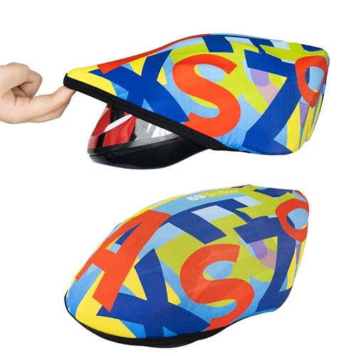 SANDIAN, Bicycle Helmet Cover, Strech Fit for Most,