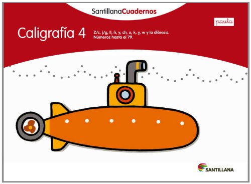 CALIGRAFIA 4 PAUTA SANTILLANA CUADERNOS
