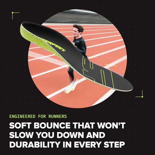 Plantillas Superfeet Run Pacer para correr con soporte y amortiguación miniatura 5