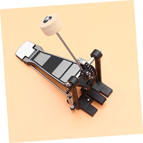 TOYANDONA Pedal metálico simple para bombo miniatura 3