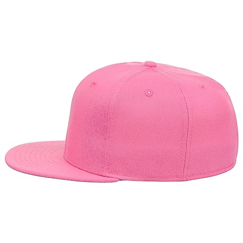 Image of Lids Blank Premium Full Court w /Colored Under Visor Fitted Cap