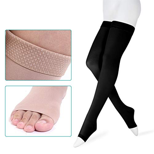 Bas de compression 30-40 mmHg pour la randonnée, la course et les voyages
