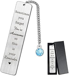 Inspirational Bookmark Gifts for Women Christmas Graduation Birthday Gifts for Men Friends Teacher Book Lovers Religious Gifts Bookmarks Leaving Gifts for Colleagues