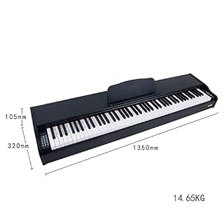 HDYNUZ Piano à Clavier électronique, Piano à Clavier lesté à 88 Touches, Clavier électrique Pleine Grandeur, Piano… - Les Beatles, Paul McCartney, John Lennon, RIngo Starr, George Harrison HDYNUZ Piano à Clavier électronique, Piano à Clavier lesté à 88 Touches, Clavier électrique Pleine Grandeur, Piano… – Image 6