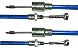 Gesamtlänge: 1220 mm FKAnhängerteile 2 Stück - Knott Bremsseil - Schnellmontage - 980207.11 - HL 1030 mm - GL 1220 mm - Nirosta