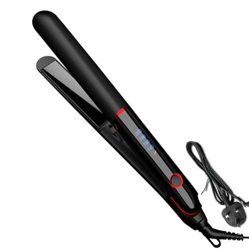 HIYAA-Hair-Straightener-2-in-1-Hair-Straighteners-and-Curlers-with-Ceramic-Coating-for-Smooth-Glide-15-Second-Heat-up-Up-to-200C-Lasting-Results-for-CurlWaveStraighten-Hair