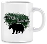 Alone Hey, Bear Kaffeebecher Becher Tassen Ceramic Mug Cup