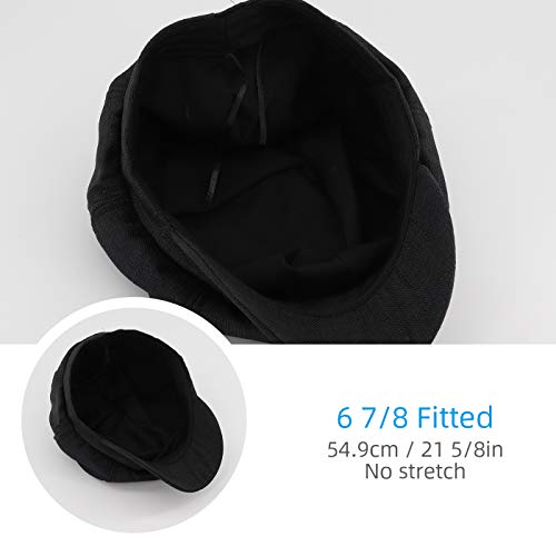 Gisdanchz Women Hats Cabbie Hat Women Painters Hat Cabby Newsboy Cap For Women Fashion Ladies Hats Visor Beret Womens Cabbie Paperboy Hat Black. #TOP3