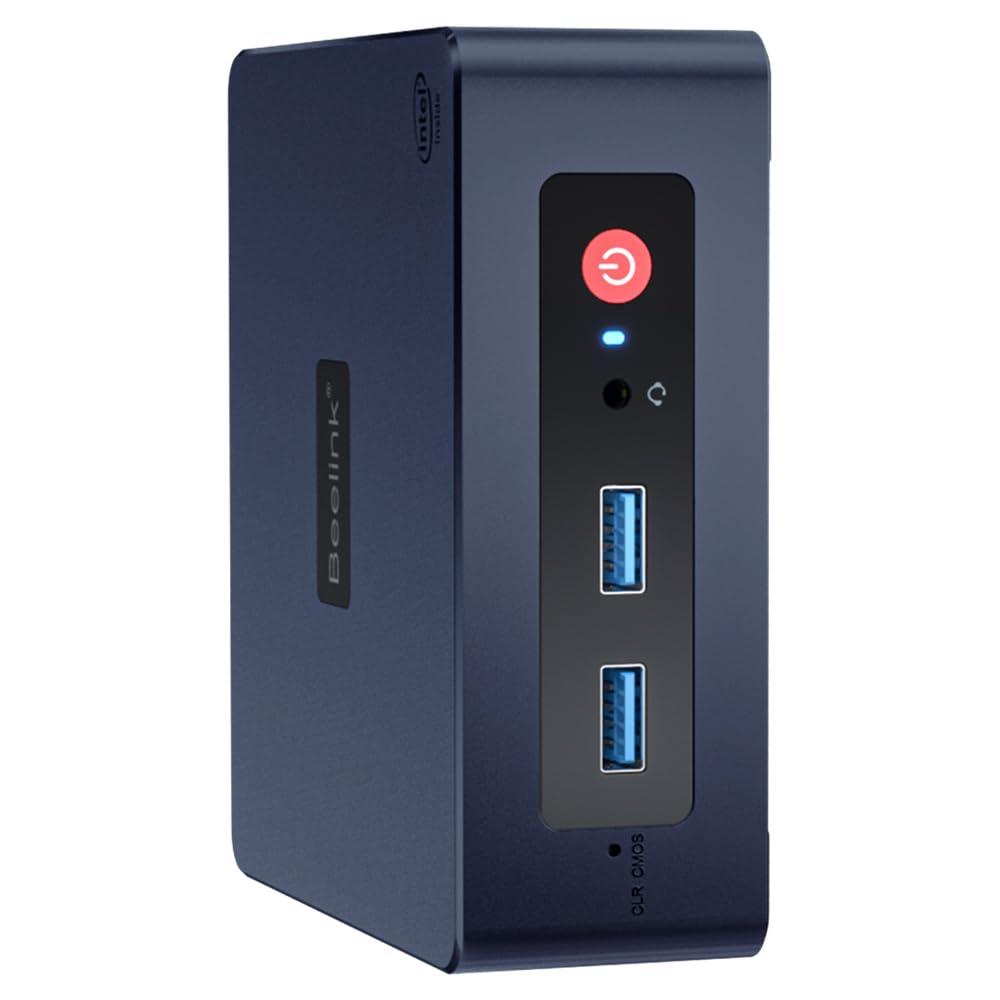 Beelink MINI S Mini-PC mit Windows 11 PRO und Intel N5095 CPU, 8