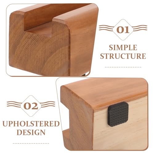 Soporte para espejo de pie de madera en dormitorio con diseño moderno 4