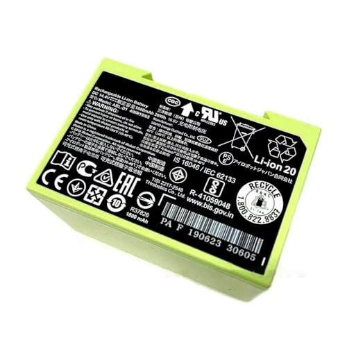 Litanki ABL-D1 1800mAh Batería de repuesto compatible con iRobot Roomba e e i Series e5 e6 i1 i1+ i2 i3 i3+ i5 i5+ i6 i6+ i7 i7+ j5 j7 Plus Robot Aspirador