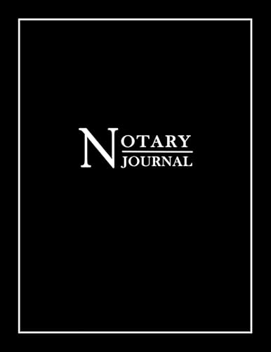 Notary Journal: Notary Public Log Book with 300 Entries for Notarial Acts - Notary Records Journal for Signing Agents - Notary Receipt Book