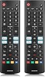 (2 Stück) Universal-Fernbedienung für LG TV Fernbedienung (alle Modelle) Kompatibel mit allen L G...