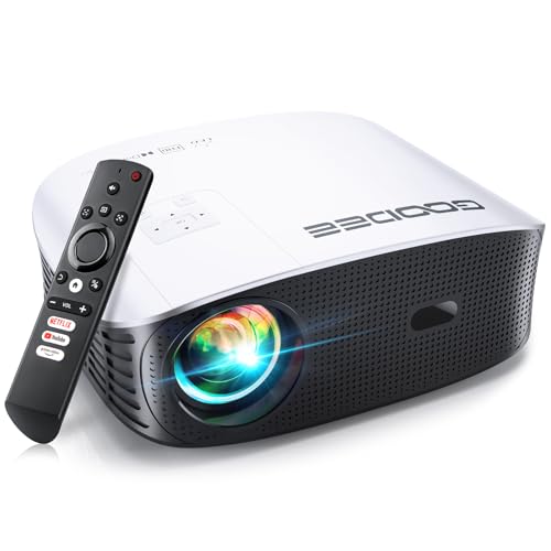 GooDee 4K Smart Projector with 5G WiFi and Bluetooth, Built-in...