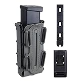 IDOGEAR 9mm Pistol Magazine Pouch Tactical Fastmag Soft Shell Mag Carrier Hunting Airsoft Gear