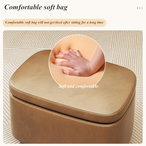 Siège supplémentaire pour salon compact, petit tabouret pour petits espaces - 6