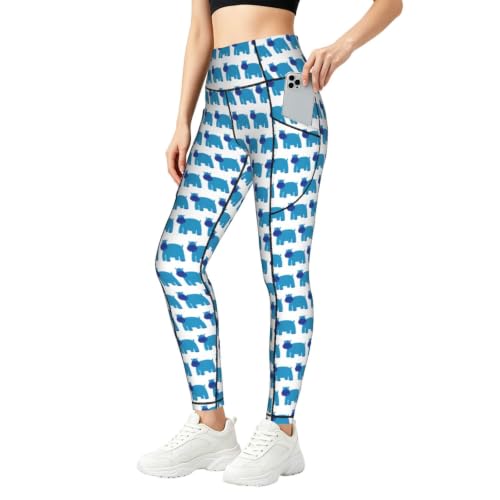 Pantalones de yoga holgados leggings de descanso mujer ropa deportiva estampada