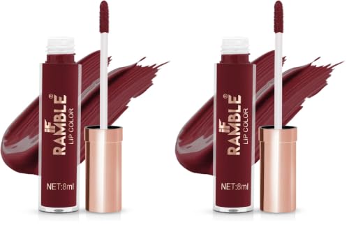 Image of Matte Quin Lip Color| Matte Texture|Long Wear |Smudge Proof |Waterproof-6ml (MQ Round-217) (Pack of 2)