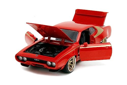1972 Plymouth GTX, Rojo - Modelo a Escala 1:24 miniatura 2