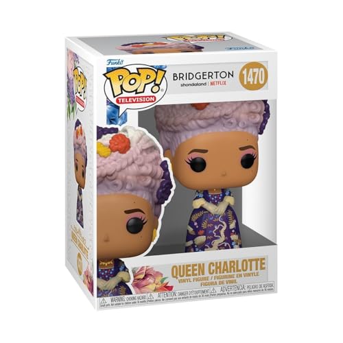 Funko Pop! TV: Bridgerton - Queen Charlotte - Figura de Vinilo Coleccionable - Idea de Regalo- Mercancia Oficial - Juguetes para Niños y Adultos - TV Fans - Muñeco para Coleccionistas y Exposición