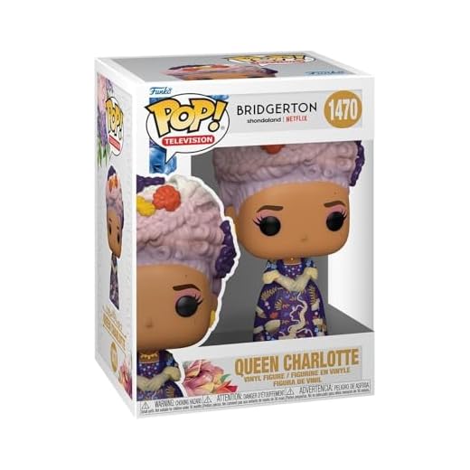 Funko Pop! TV: Bridgerton - Queen Charlotte - Figura de Vinilo Coleccionable - Idea de Regalo- Mercancia Oficial - Juguetes para Niños y Adultos - TV Fans - Muñeco para Coleccionistas y Exposición