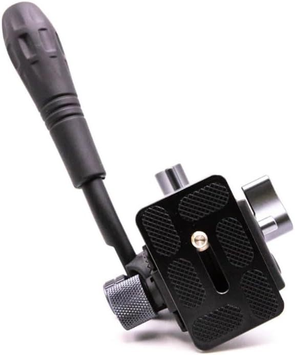 Ultralight Micro Fluid Head - Arca-Swiss Compatible, Adjustable Panning Handle, 6.6 lb (Load Capacity), Black