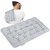 REVIX Almohadilla térmica para microondas, 8 almohadillas térmicas de semillas de lino de 14 pulgadas para terapia de calor húmedo para músculos, articulaciones, cuello, hombros, compresa caliente