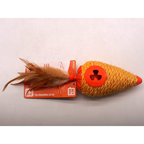 L'chic Cat Toy Cone Shape (Orange) #TOP2