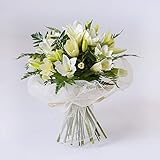 flores lilium Personaliza tu ramo con una dedicatoria, deja un mensaje con las flores, es gratuito.* Incluye sobre de conservante para prolongar la vida de las flores.