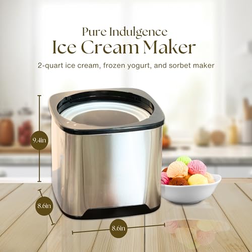 Eismaschine – 2 Qt Soft-Serve-Eismaschine für Kinder mit Eisportionierer – Verwendung als Gelato-Maschine, Sorbet-Maschine und gefrorene Joghurt-Maschine – Eismaschinen und Eismaschinen für Zuhause – Bild 6