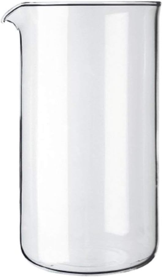 1508 Replacement Glass, 8 Cups, 1.0 L, 34 oz, Diameter 9.6 cm, H 18 cm