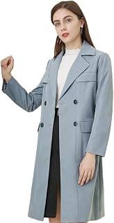 トレンチコート スプリングコート ロング丈 レディース 春コート 春秋服 ベルト付 ビジネス 女性 ファッション シンプル 美ライン シンプル キレイめ