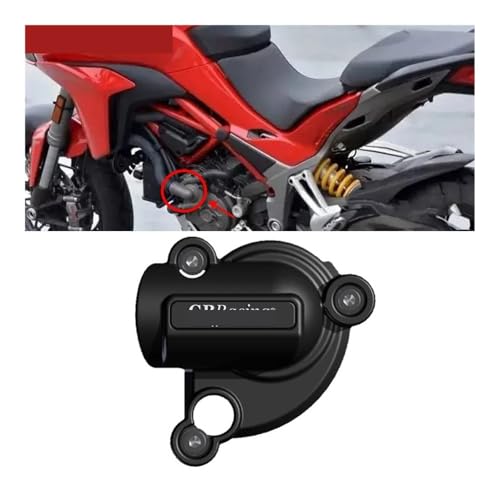 Protector de motor para Multistrada 1200 en aluminio resistente y duradero 2