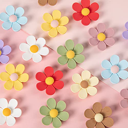 2 Pcs Flower Silicone Fondant Molds Five Petal Flower Cake Resin Mold Candy Chocolate Fondant Molds Kitchen Baking Tools for Sugarcraft Cake Decorating