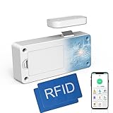 Cerradura de gabinete Cerradura de cajón electrónica RFID eLinkSmart Sin llaves: App Bluetooth NFC Cerradura de gabinete oculta a prueba de niños para despensa de licor de camuflaje