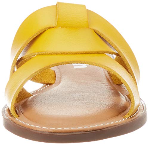 REFRESH 72247, Sandali Punta Aperta Donna, Giallo