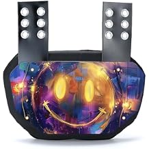 Football Back Plate,Lower Back Pads for Football Players,Rear Back Protector,High Impact Protection for Youth & Adult Shoulder Pads