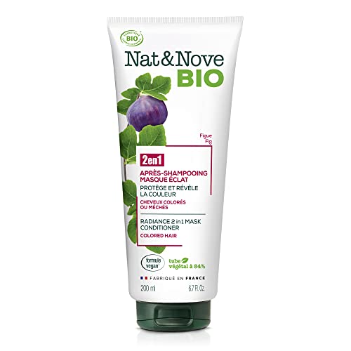 Naturanove - Acondicionador con Higo, para cabello teñidos | Cabello brillante y protegido Cover