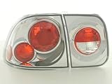 Rückleuchten Set Heckleuchten Honda Civic 4-trg. Typ EJ9 EK1 2 3 Bj. 96-98 chrom