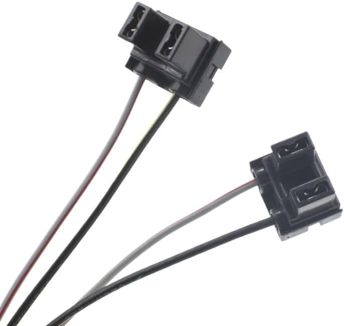 H/*1 H/*4 H/*7 Female Adapter Sockets pigtail Harness Plug Connector For H/*1 H/*4 H/*7 halogen hid L*/ED Retrofit(H4)